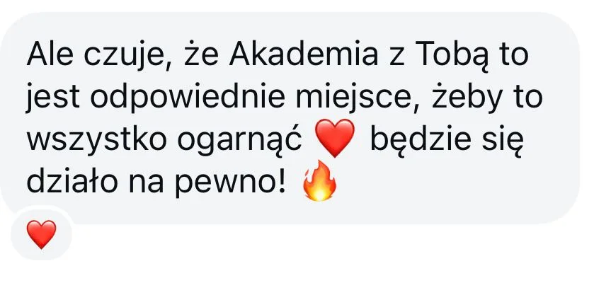 Opinia klientki 1