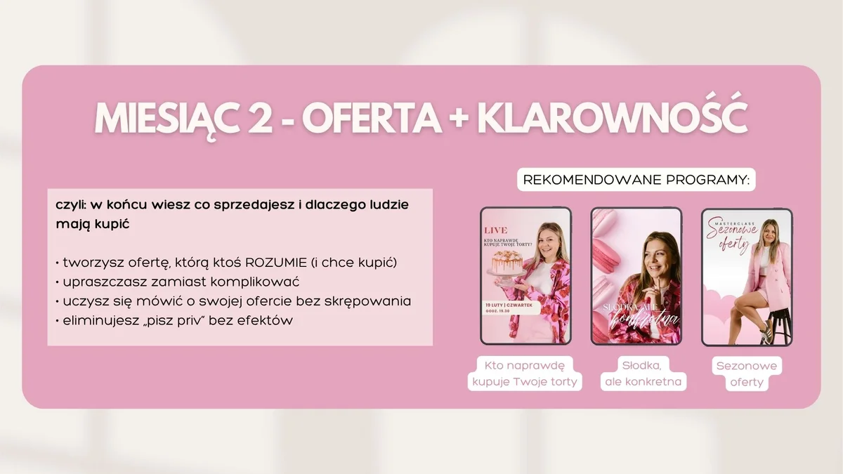 Ścieżka rozwoju - miesiąc 3
