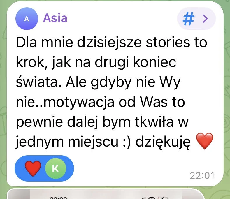 Opinia uczestniczki 12