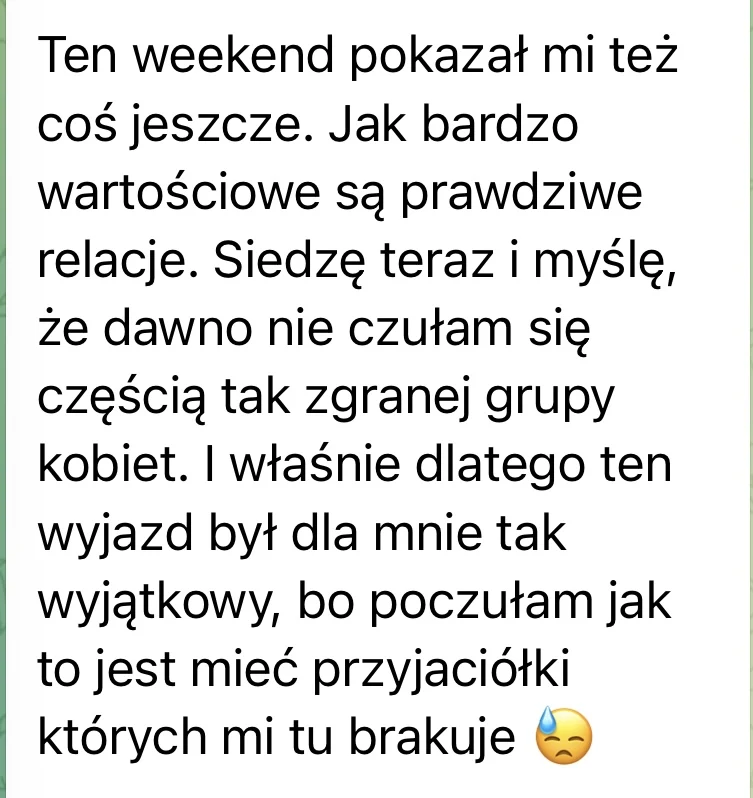 Opinia uczestniczki 8