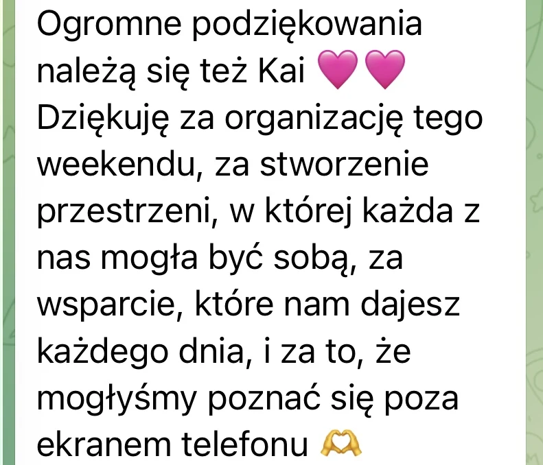 Opinia uczestniczki 9