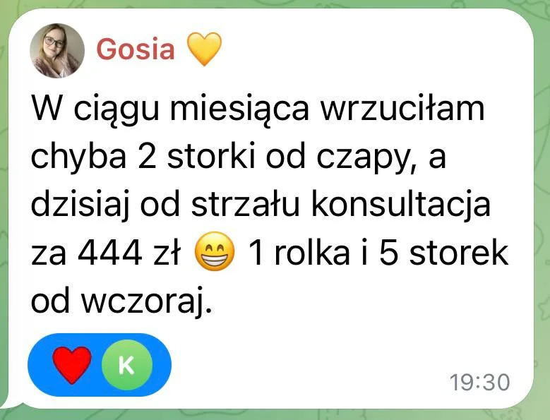 Opinia uczestniczki